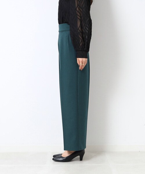 DRESKIP（ドレスキップ）の「◆大人の高見え ウールフィール ワイドパンツ（その他パンツ・レディース・ダークブラウン系1/キャメル/ブラック/ダークグリーン/グレー系その他2・04/03/02）」の19枚目の写真