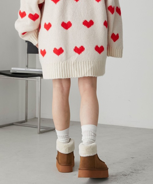 forksy.（フォルクシー）の「【forksy.】ボリュームソール フェイクムートン チロリアンブーツ（ブーツ・レディース・ブラック/キャメル/ブラウン・L/LL/M/S）」の18枚目の写真