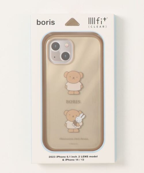 Miffy( ミッフィー)の「miffy/ミッフィー IIIIfit Clear iPhone 15/14/13 対応ケース(スマホケース/カバー・レディース・ベージュ/グレー/ライトピンク/マルチ/クリア・ONE SIZE)」の12枚目の写真