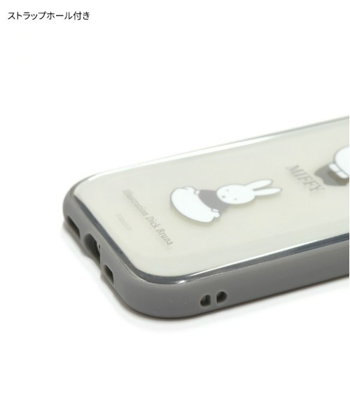 Miffy( ミッフィー)の「miffy/ミッフィー IIIIfit Clear iPhone 15/14/13 対応ケース(スマホケース/カバー・レディース・ベージュ/グレー/ライトピンク/マルチ/クリア・ONE SIZE)」の8枚目の写真
