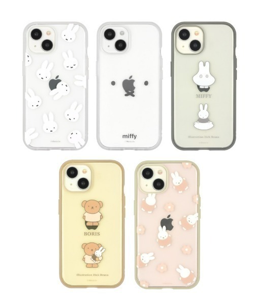 Miffy( ミッフィー)の「miffy/ミッフィー IIIIfit Clear iPhone 15/14/13 対応ケース(スマホケース/カバー・レディース・ベージュ/グレー/ライトピンク/マルチ/クリア・ONE SIZE)」の10枚目の写真