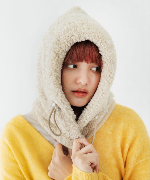 CONTROL FREAK / CTFK(コントロールフリーク)の「CONTROL FREAK(コントロールフリーク)シャギーボリュームニットワッチ(ハット・レディース・ブラウン/ブルー/アイボリー/キャメル・FREE)」の18枚目の写真