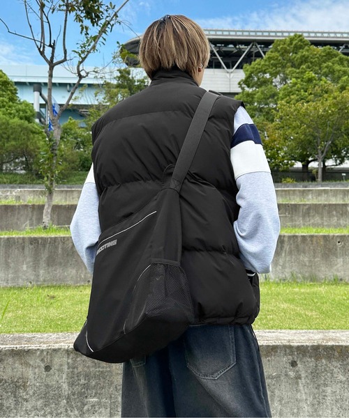 sedacle（セダクル）の「刺繍中綿ベスト（ベスト・メンズ・グレー/ブラック・LARGE/MEDIUM）」の5枚目の写真