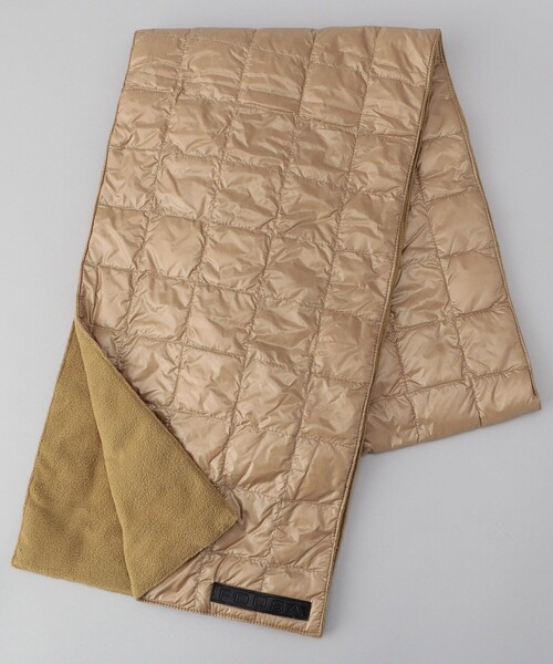 【セール】FIRST DOWN/ファーストダウン BACK FLEECE DOWN MUFFLER/バックフリース ダウンマフラー（マフラー）｜FIRST DOWN（ファーストダウン）
