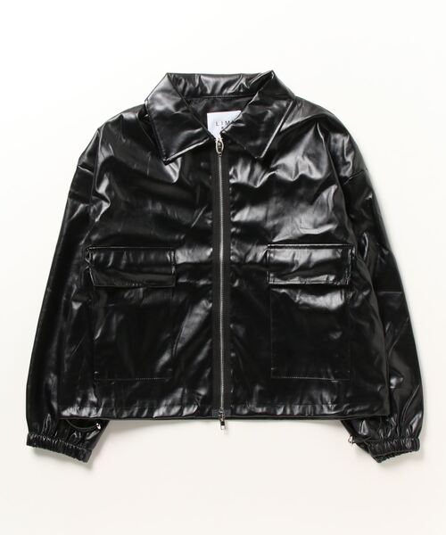 【セール】ダブルジッパー 合成皮革ジャケット（ライダースジャケット）｜gossip！ロサンゼルス（ゴシップロサンゼルス）
