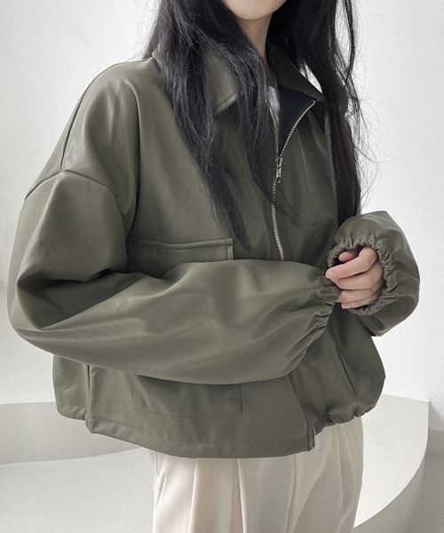 【セール】ダブルジッパー 合成皮革ジャケット（ライダースジャケット）｜gossip！ロサンゼルス（ゴシップロサンゼルス）