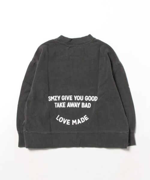 Smoothy(スムージー)の「SMOOTHY Logo sweat / スムージー ロゴスウェット(スウェット・キッズ・ブラック/ピンク/イエロー・X-LARGE/LARGE/SMALL/MEDIUM)」の4枚目の写真