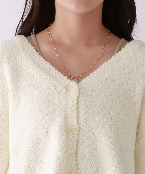 repipi armario(レピピ アルマリオ)の「☆セットアイテム☆ニット2Pワンピース(ワンピース・キッズ・ベージュ/ブルー/スミクロ・MEDIUM/LARGE)」の13枚目の写真