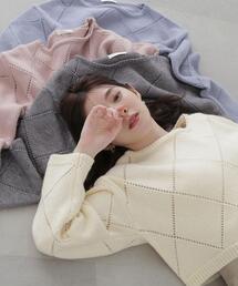 アンジェリーナアイレットニット / 1214170900