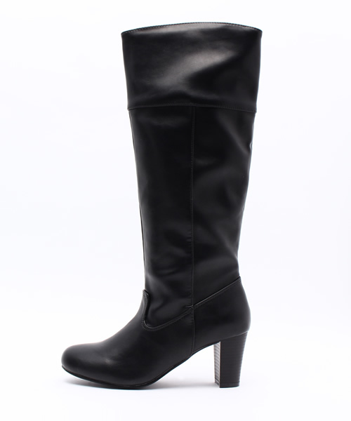 earth music&ecology(アースミュージックアンドエコロジー)の「ロングブーツ(ブーツ・レディース・ブラウン/ブラック/カーキ・22.5cm/24.5cm/23.5cm/23cm/24cm)」の4枚目の写真