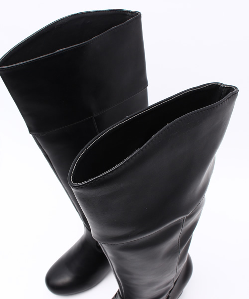 earth music&ecology(アースミュージックアンドエコロジー)の「ロングブーツ(ブーツ・レディース・ブラウン/ブラック/カーキ・22.5cm/24.5cm/23.5cm/23cm/24cm)」の8枚目の写真