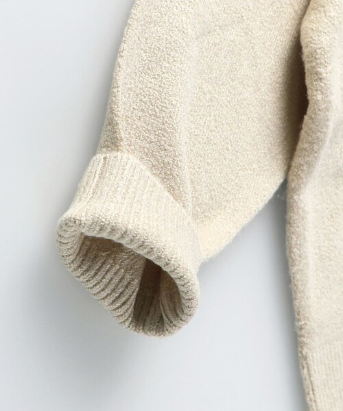 BRANSHES(ブランシェス)の「【洗濯機で洗える】ロゴ/チェックウォッシャブルニット(ニット/セーター・キッズ・ブラック/ベージュ/レッド/グレイッシュベージュ・110/130/120/150/140/90/100)」の6枚目の写真