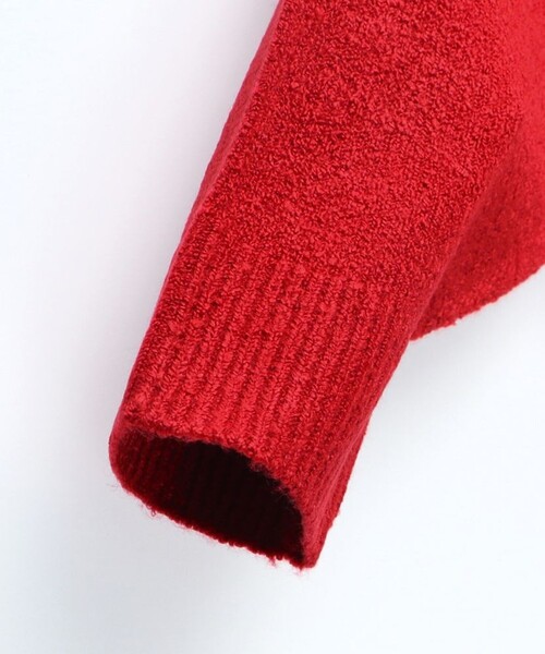 BRANSHES(ブランシェス)の「【洗濯機で洗える】ロゴ/チェックウォッシャブルニット(ニット/セーター・キッズ・ブラック/ベージュ/レッド/グレイッシュベージュ・110/130/120/150/140/90/100)」の13枚目の写真