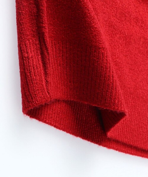 BRANSHES(ブランシェス)の「【洗濯機で洗える】ロゴ/チェックウォッシャブルニット(ニット/セーター・キッズ・ブラック/ベージュ/レッド/グレイッシュベージュ・110/130/120/150/140/90/100)」の15枚目の写真