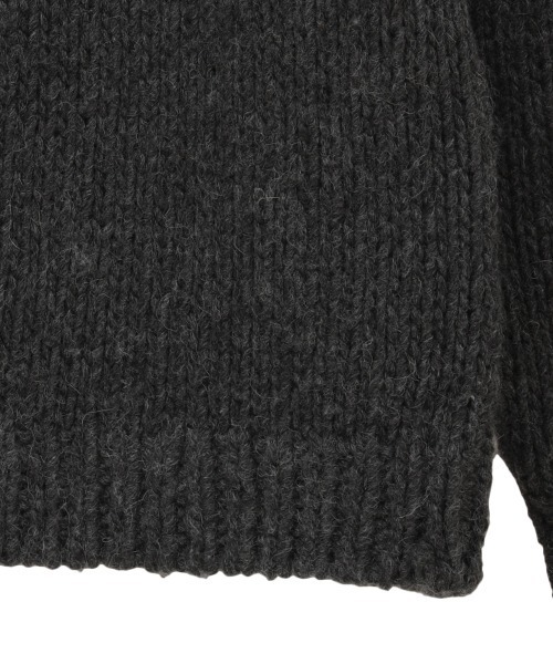 clane ブラックニット1 ILANA SWEATER / CLYQUE