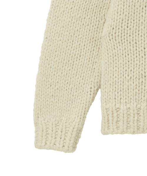 セール】CHUNKY CABLE HAND KNIT TOPS（ニット/セーター）｜CLANE