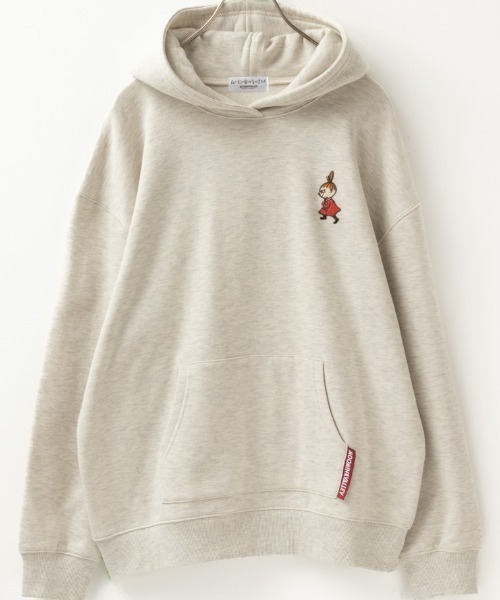 MOOMIN(ムーミン)の「ムーミン谷のなかまたち ゆるシルエットパーカー(パーカー・レディース・杢グレー/オートミール/モカ・フリー)」の11枚目の写真