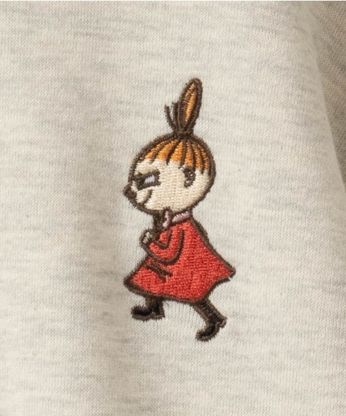 MOOMIN(ムーミン)の「ムーミン谷のなかまたち ゆるシルエットパーカー(パーカー・レディース・杢グレー/オートミール/モカ・フリー)」の12枚目の写真