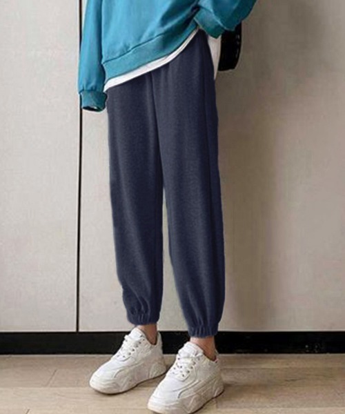 Miniministore(ミニミニストア)の「あったか裏起毛スウェットパンツレディース(スウェットパンツ・レディース・ピンク/ブラック/グレー/ネイビー・フリー)」の22枚目の写真