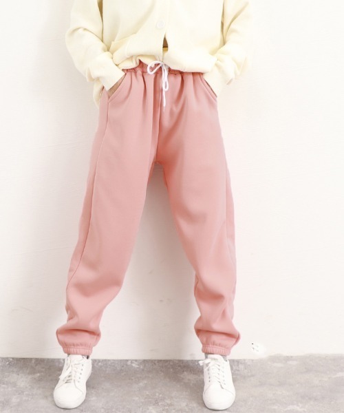Miniministore(ミニミニストア)の「あったか裏起毛スウェットパンツレディース(スウェットパンツ・レディース・ピンク/ブラック/グレー/ネイビー・フリー)」の15枚目の写真