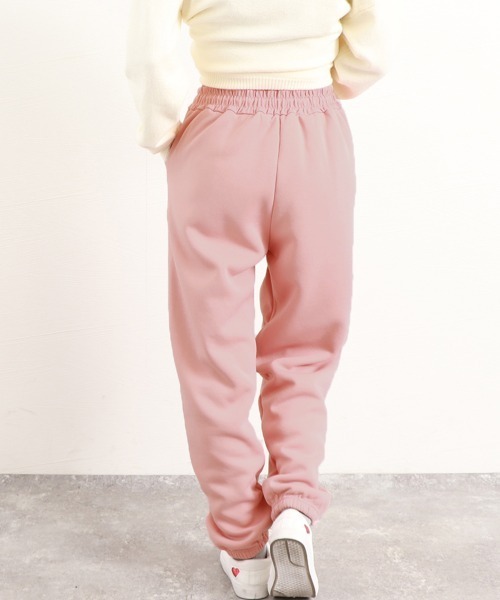 Miniministore(ミニミニストア)の「あったか裏起毛スウェットパンツレディース(スウェットパンツ・レディース・ピンク/ブラック/グレー/ネイビー・フリー)」の13枚目の写真