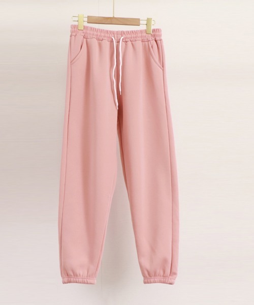 Miniministore(ミニミニストア)の「あったか裏起毛スウェットパンツレディース(スウェットパンツ・レディース・ピンク/ブラック/グレー/ネイビー・フリー)」の12枚目の写真
