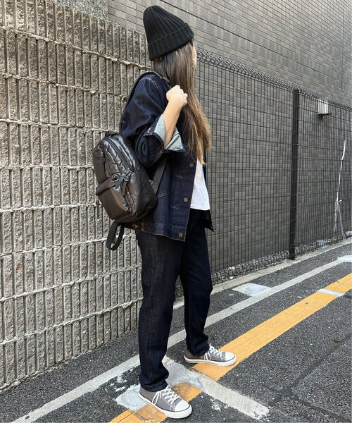 LBC（エルビーシー）の「パテッドミニリュック（ショルダーバッグ・レディース・ブラック/グリーン系・FREE）」の6枚目の写真