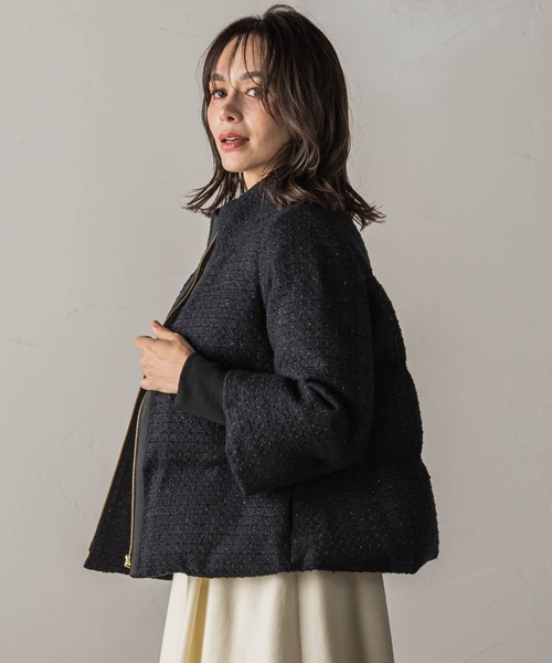 Viaggio Blu（ビアッジョブルー）の「ファンシーツイードショート