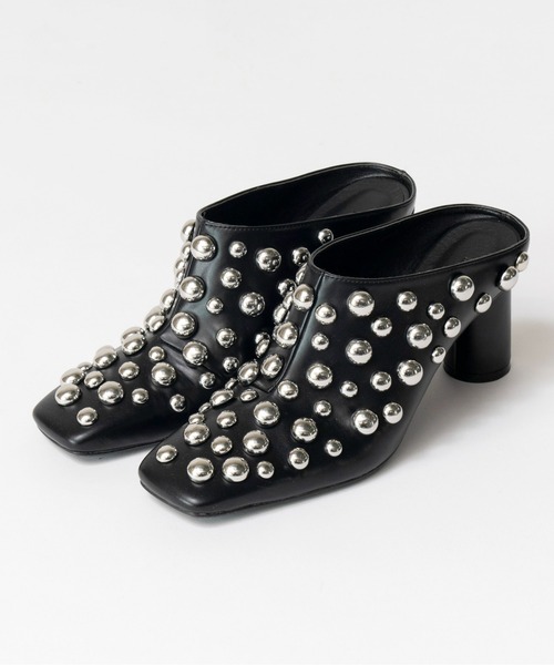 メゾンスペシャル！グロメットミュールサンダル MAISON SPECIAL（メゾンスペシャル）の「Grommet Mule Sandals