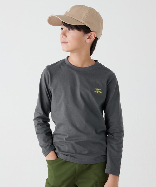 KRIFF MAYER Kid's Collection(クリフメイヤーキッズコレクション)の「楽LUCK TEE(山)(Tシャツ/カットソー・キッズ・チャコール/ネイビー/グリーン/ワインレッド・150/140/130/120/170/160)」の14枚目の写真
