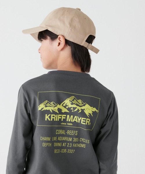 KRIFF MAYER Kid's Collection(クリフメイヤーキッズコレクション)の「楽LUCK TEE(山)(Tシャツ/カットソー・キッズ・チャコール/ネイビー/グリーン/ワインレッド・150/140/130/120/170/160)」の15枚目の写真