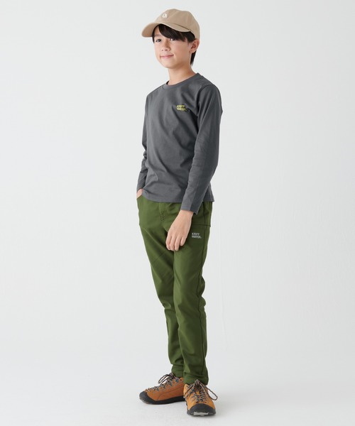 KRIFF MAYER Kid's Collection(クリフメイヤーキッズコレクション)の「楽LUCK TEE(山)(Tシャツ/カットソー・キッズ・チャコール/ネイビー/グリーン/ワインレッド・150/140/130/120/170/160)」の16枚目の写真