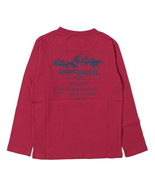 KRIFF MAYER Kid's Collection(クリフメイヤーキッズコレクション)の「楽LUCK TEE(山)(Tシャツ/カットソー・キッズ・チャコール/ネイビー/グリーン/ワインレッド・150/140/130/120/170/160)」の5枚目の写真