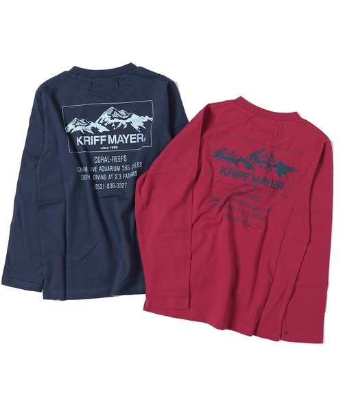 KRIFF MAYER Kid's Collection(クリフメイヤーキッズコレクション)の「楽LUCK TEE(山)(Tシャツ/カットソー・キッズ・チャコール/ネイビー/グリーン/ワインレッド・150/140/130/120/170/160)」の13枚目の写真