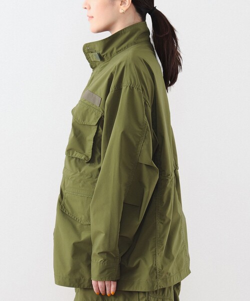 BEAMS BOY（ビームスボーイ）の「BEAMS BOY / ソロテックス M-65（ミリタリージャケット・レディース・ブラック/オリーブ・1/2）」の6枚目の写真