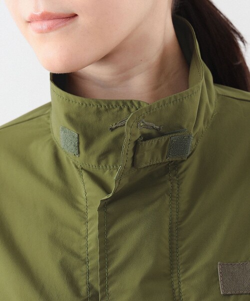 BEAMS BOY（ビームスボーイ）の「BEAMS BOY / ソロテックス M-65（ミリタリージャケット・レディース・ブラック/オリーブ・1/2）」の18枚目の写真