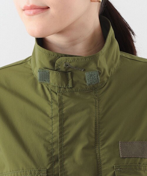 BEAMS BOY（ビームスボーイ）の「BEAMS BOY / ソロテックス M-65（ミリタリージャケット・レディース・ブラック/オリーブ・1/2）」の14枚目の写真