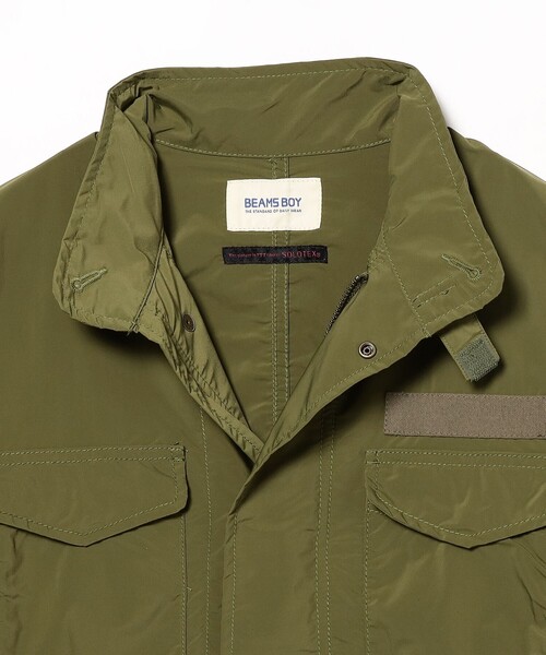 BEAMS BOY（ビームスボーイ）の「BEAMS BOY / ソロテックス M-65（ミリタリージャケット・レディース・ブラック/オリーブ・1/2）」の21枚目の写真