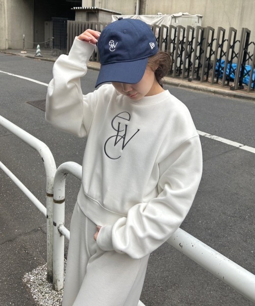 emmi（エミ）の「【emmi atelier】ewcキャンバスキャップ