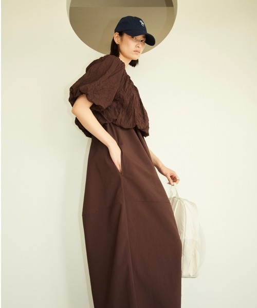emmi（エミ）の「【emmi atelier】ewcキャンバスキャップ