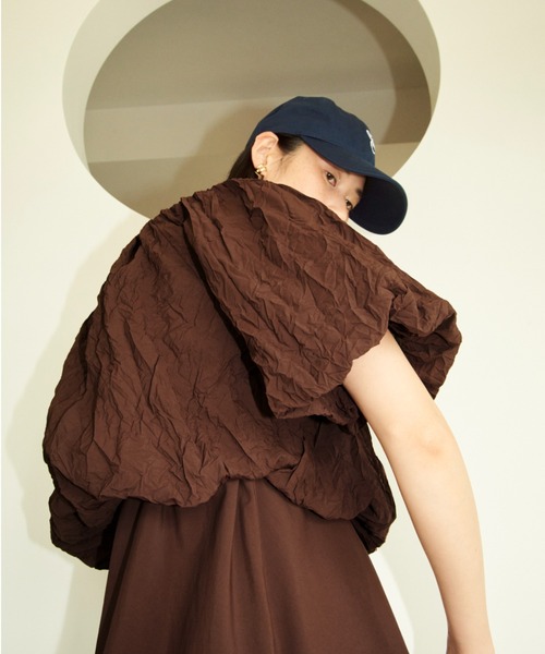 emmi（エミ）の「【emmi atelier】ewcキャンバスキャップ