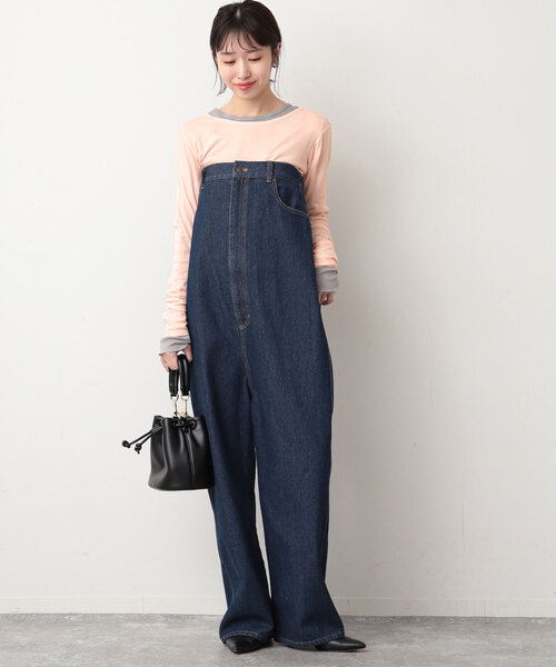 SLOBE IENA（スローブイエナ）の「《追加》【MILLER/ミラー】SLOBE別注 SHEER RIB クルーネック（Tシャツ/カットソー・レディース・ホワイト/グレー/ピンク・FREE）」の19枚目の写真