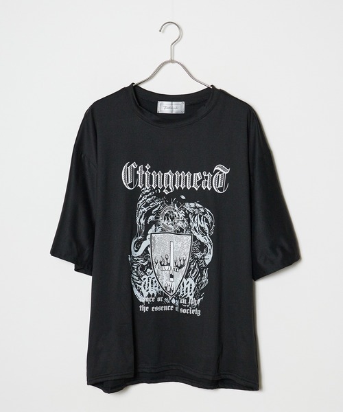 Theater code（シアターコード）の「▲cross dark design tee shirt / クロス ダークデザイン Tシャツ（Tシャツ/カットソー・メンズ・ブラック/ホワイト・2/3）」の20枚目の写真