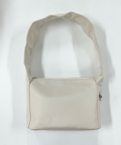 one wayザッカ(ワンウェイザッカ)の「合皮ギャザーハンドルスクエアバック(ハンドバッグ・レディース・ピンク/アイボリー/ブラック・FREE)」の20枚目の写真