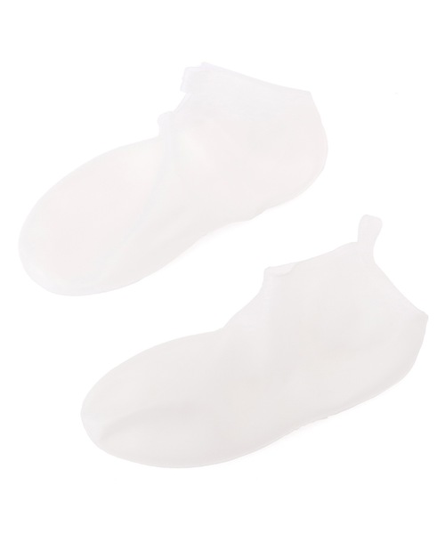 Lace Ladies（レースレディース）の「コンパクト シリコン レイン シューズ カバー（シューズ小物/雑貨・レディース・グレー/ホワイト・ 25/24/23）」の12枚目の写真