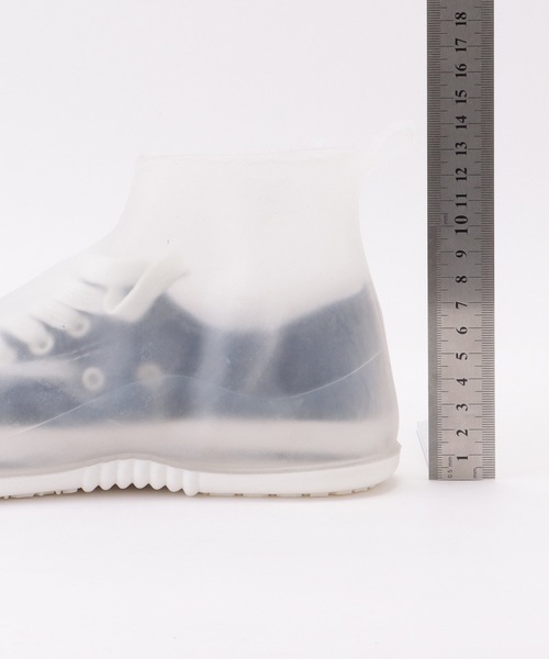 Lace Ladies（レースレディース）の「コンパクト シリコン レイン シューズ カバー（シューズ小物/雑貨・レディース・グレー/ホワイト・ 25/24/23）」の20枚目の写真