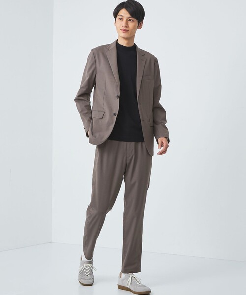 green label relaxing（グリーンレーベルリラクシング）の「TWウォッシャブルトロ 2B ジャケット -ウォッシャブル・ストレッチ・防シワ-（テーラードジャケット・メンズ・グレー/ブラック/モカ/ロイヤルブルー/ネイビー・XS/S/M/L/XL）」の19枚目の写真