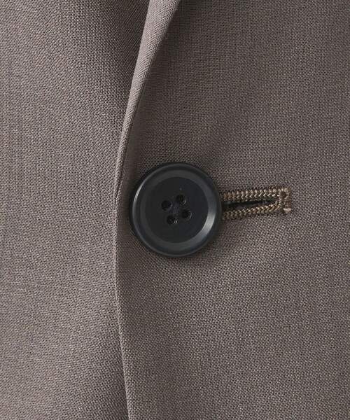 green label relaxing（グリーンレーベルリラクシング）の「TWウォッシャブルトロ 2B ジャケット -ウォッシャブル・ストレッチ・防シワ-（テーラードジャケット・メンズ・グレー/ブラック/モカ/ロイヤルブルー/ネイビー・XS/S/M/L/XL）」の7枚目の写真