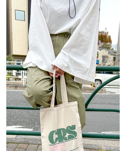 Ungrid（アングリッド）の「ロゴトートバッグ（トートバッグ・レディース・レッド/グリーン・FREE）」の18枚目の写真