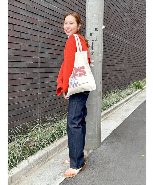 Ungrid（アングリッド）の「ロゴトートバッグ（トートバッグ・レディース・レッド/グリーン・FREE）」の17枚目の写真